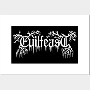 Evilfeast Logo | Black Metal Posters and Art